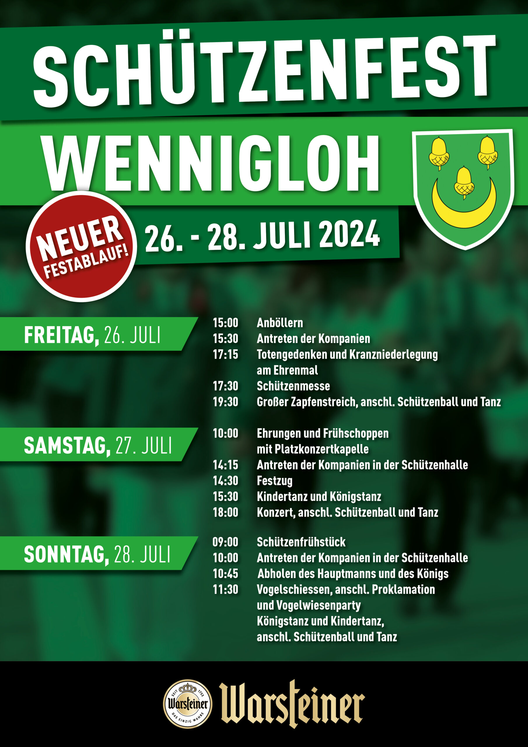 240604-Plakat Schuetzenfest Wennigloh 2024